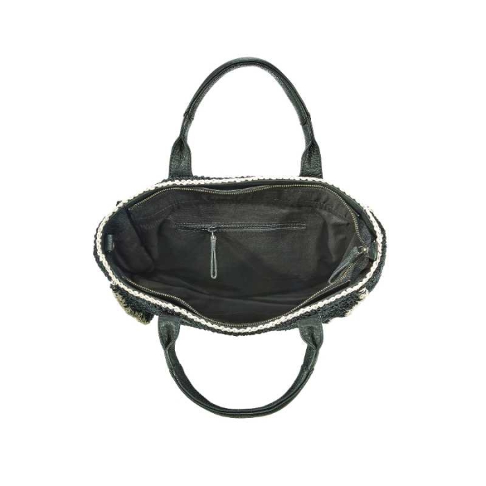 Preview: SEABREEZE SHOPPER RAFFIABAST BLACK